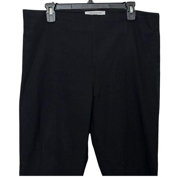 MM LaFleur Foster Dress Pants Black Women’s Size 16 Stretch Zip Career Trousers - Picture 4 of 11
